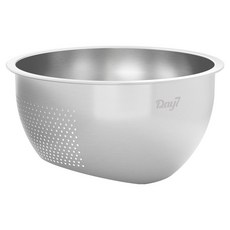 데이세븐 스텐 304 다용도 쌀 세척볼, 스테인레스, 1개