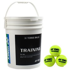 YONEX 訓練網球練習球 TB-TNGEX 60入, 黃色, 1個