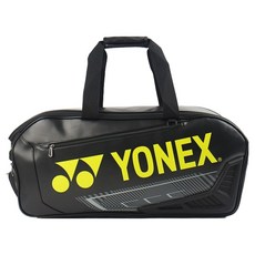 요넥스 2단 토너먼트백 24 엑스퍼트 시리즈 BA02331WEX, BLACK + YELLOW, 1개