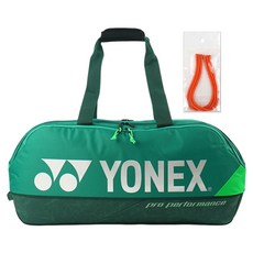 YONEX BA92431WEX 雙層錦標賽球袋 AEROSLASH 99 版, 深綠色, 1個