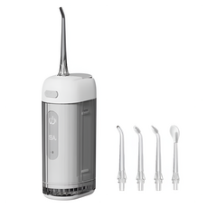 라이브오랄스 C타입 충전 무선 물치실 휴대용 구강세정기, 화이트