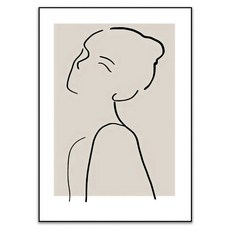 CJM 簡潔室內裝飾藝術海報畫框 款式1