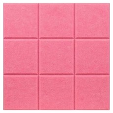 탑피아 흡음판 소음감소 차음판, 핑크, 1개