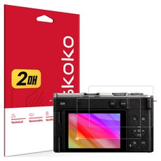 Skoko Panasonic Lumix DC S9KGD 超高畫質原彩AR螢幕保護貼 2片組, 1套, PNC00090003