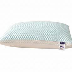 Smile Ggweebi 涼感絲綢飯店式枕頭 600g, 藍色, 1個