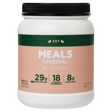 MEALS 原味大豆奶昔, 980g, 1個