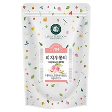 JAMES TEASPOON 水蜜桃烏龍茶, 1個, 20入, 1.5g