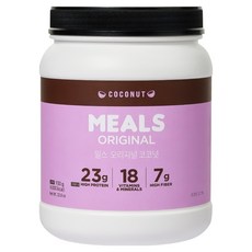 MEALS 原味椰子奶昔, 930g, 1個