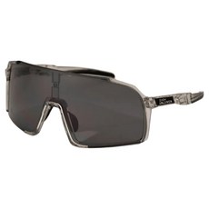 EachUnleaven 運動護目鏡 太陽眼鏡, 黑色鏡框 + 霧面黑, 1個