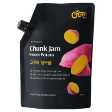 Otree 地瓜果肉果醬, 1kg, 1個