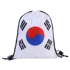 하비비 월드컵 국기 모티브 방수 스포츠 짐색, 한국, 1개