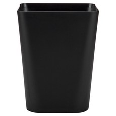 맙소샵 모던 심플 스퀘어 휴지통 BRP2777, 블랙