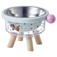 PASTEL PET 寵物 Clear Puppy 不鏽鋼食碗 FREE(12 x 16 cm), 綠色, 1個