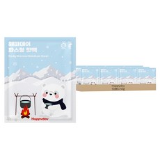 Happyday 黏貼式貼片型暖暖包 款式隨機 50g, 50個