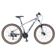 ATECX 컴포트2700D MTB 알루미늄 디스크 브레이크 14kg 신장 160~180cm, 그레이, 170cm, 1개