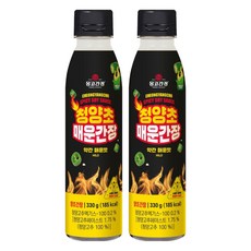 몽고간장 청양초 매운간장 약간매운맛, 330g, 2개
