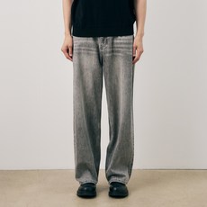마인드브릿지 남성용 엑스트라 와이드 워싱 데님팬츠 M1DP3158