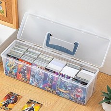 BenF Case 大容量手提小卡透明收納盒 工具箱, 1個, 黑色