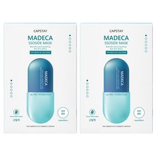 CAPSTAY 每日積雪草苷修護面膜, 2個, 10入