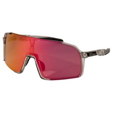 EachUnleaven 防霧全包覆運動護目鏡, 黑色鏡框 + 紅寶石紅, 1個