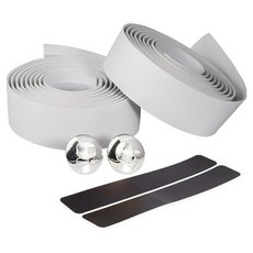 Hwigyeongil 自行車碳纖維防滑車手把帶, 透氣白, 1個