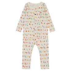 에뜨와 신생아용 해밋슬림내의 면 상하의 세트