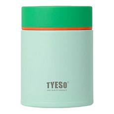 TYESO 泰碩 316不鏽鋼輕盈悶燒杯, 嫩芽綠, 200ml, 1個