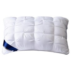 Smile Ggaebi 輕盈柔軟一體成型枕芯 400g, 白色單人低款1, 1個