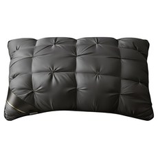 스마일깨비 가볍고 부드러운 일체구름형 베개솜 800g, 다크그레이 싱글 하이2, 1개