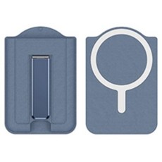 Dayeongyeong 強力 Galaxy 完美相容 iPhone N52 Mag PP MagSafe 卡夾 口袋, 石藍色, 1個