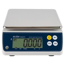 아쿠바 전자저울, Unigram 15K, 쿨 그레이 + 딥 네이비, 15kg