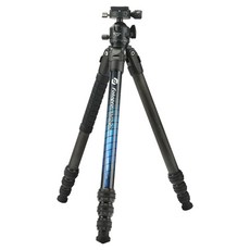 Fotopro 富圖寶 極光碳纖專業三腳架套組 雲台 + 中柱 4節, 1套, P-4 + P-4H