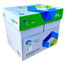 삼성물산 프리미엄 그린 복사용지 75g, 2500개, A4