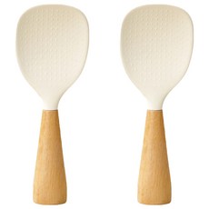 루꼴라 스탠딩 주걱, 2개, 화이트