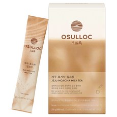 오설록 제주 호지차 밀크티, 1개, 10개입, 20g