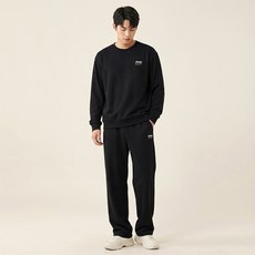 JEEP SPIRIT 男女通用圓領大學T上下套裝
