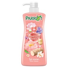 PARROT 植物性沐浴霜 白色山茶花, 450g, 1個