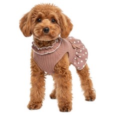 Pet Body Lab 寵物編織T恤, 粉紅色, 1個