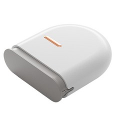 名家通商 簡約便攜式矯正器假牙收納盒 白色, D0019991