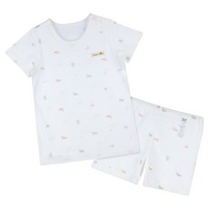 Organic Boom 嬰幼兒用 2026年 丙午年 紅馬年 夏季 短袖 內衣