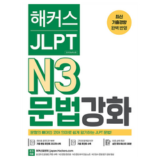 해커스 JLPT N3(일본어능력시험) 문법 강화, 해커스 JLPT 교재 시리즈, 해커스어학연구소