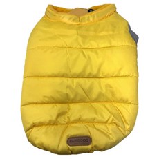 ParisDog 寵物Ultra Basic鋪棉外套, 1個, 黃色