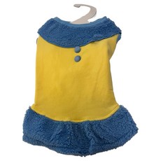 CoCo&Shasha 寵物星星糖連身裙, 黃色, 1個