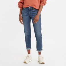 LEVI'S 女款中腰男友風Lapis Gem牛仔褲