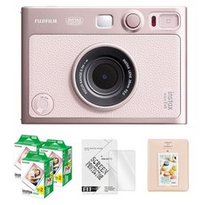 인스탁스 미니EVO 즉석카메라 + 미니필름 60p + 액정보호필름 + 2단 앨범 랜덤발송 세트, 1세트, 젠틀로즈