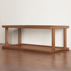 SJ Jane 高級室內設計廚房側櫃木製收納盒 TYPE 7, 混合色, 1個