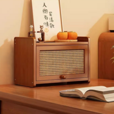 SJ Jane 居家咖啡館木質廚房整理收納架, TYPE 1, 1個