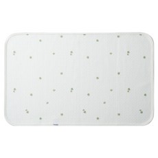 Bombom 유아용 기저귀갈이대 순면 방수패드, 피망, 1개