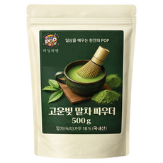 Daily Pop 細緻光澤抹茶粉, 1個, 1入, 500g
