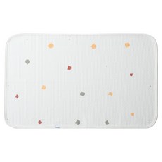 Bombom 유아용 기저귀갈이대 순면 방수패드, 곰돌이, 1개